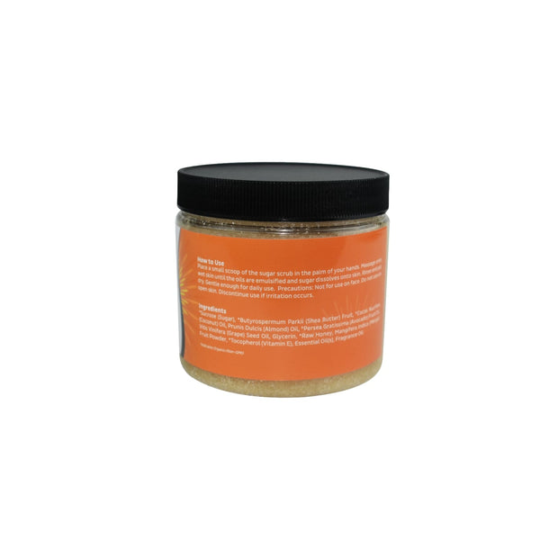 Black Amber Lavender Exfoliating and Hydrating Body Scrub - Moisturizing Body Scrub