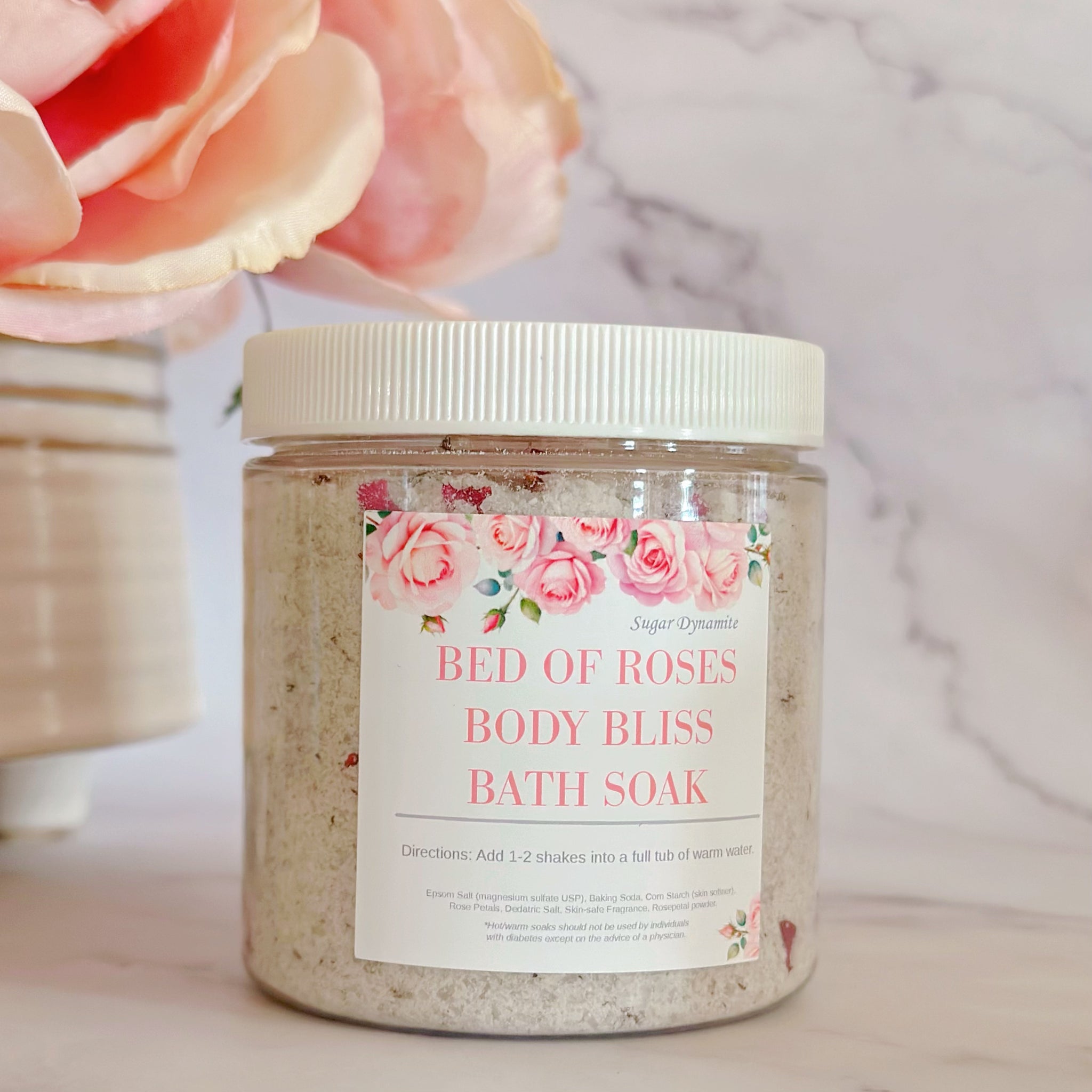 Rose Bath Soak 10 oz