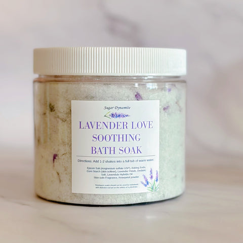 Lavender Love Bath Soak 18 oz.